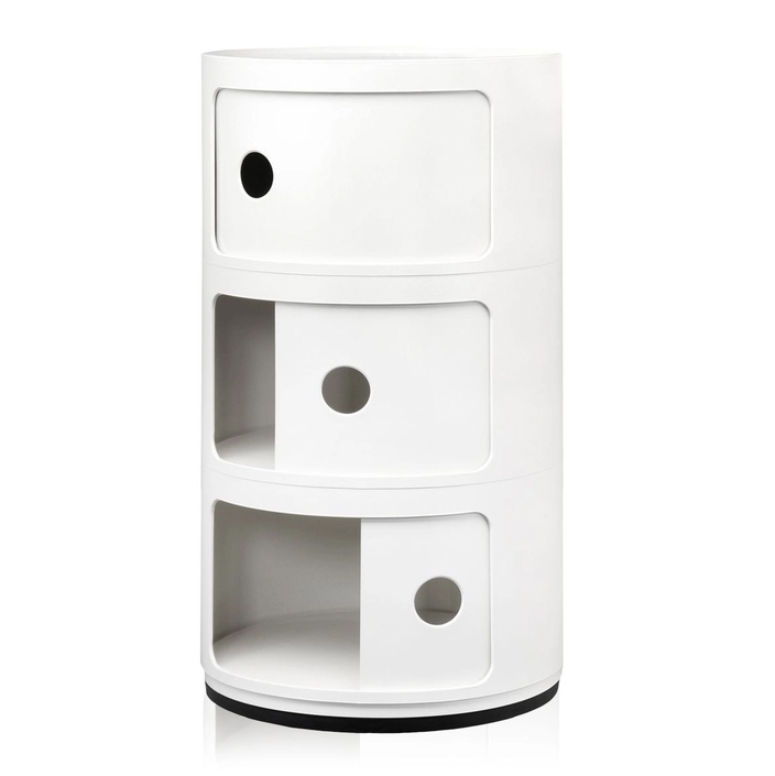 Nachtkastje Componibili 3 classic white