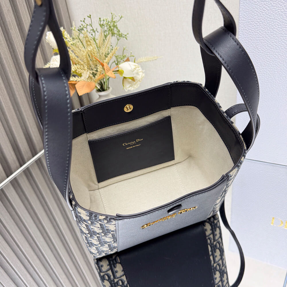 Dior Small Signature Bucket Bag - Top Club