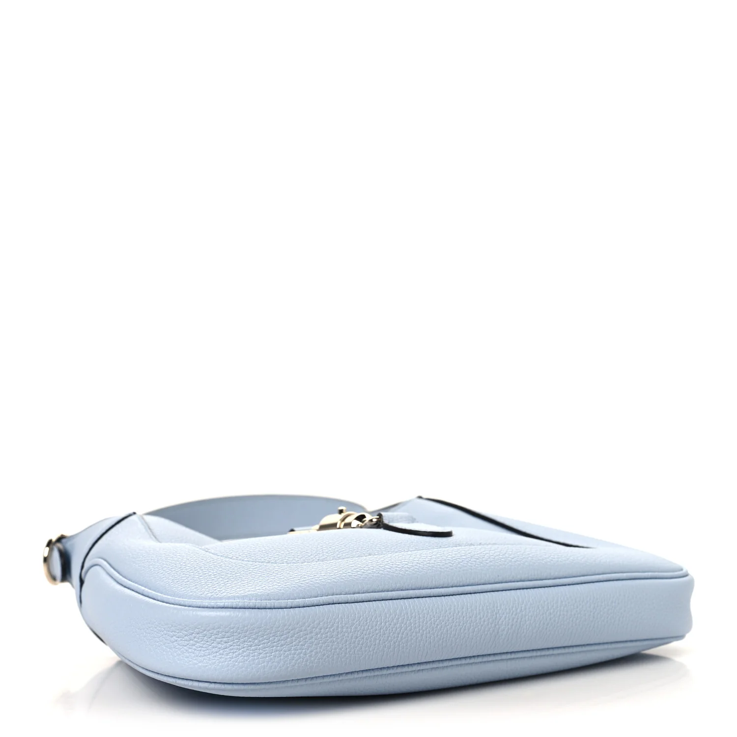 Grained Calfskin Web Medium Jackie 1961 Hobo Light Blue - Top Club