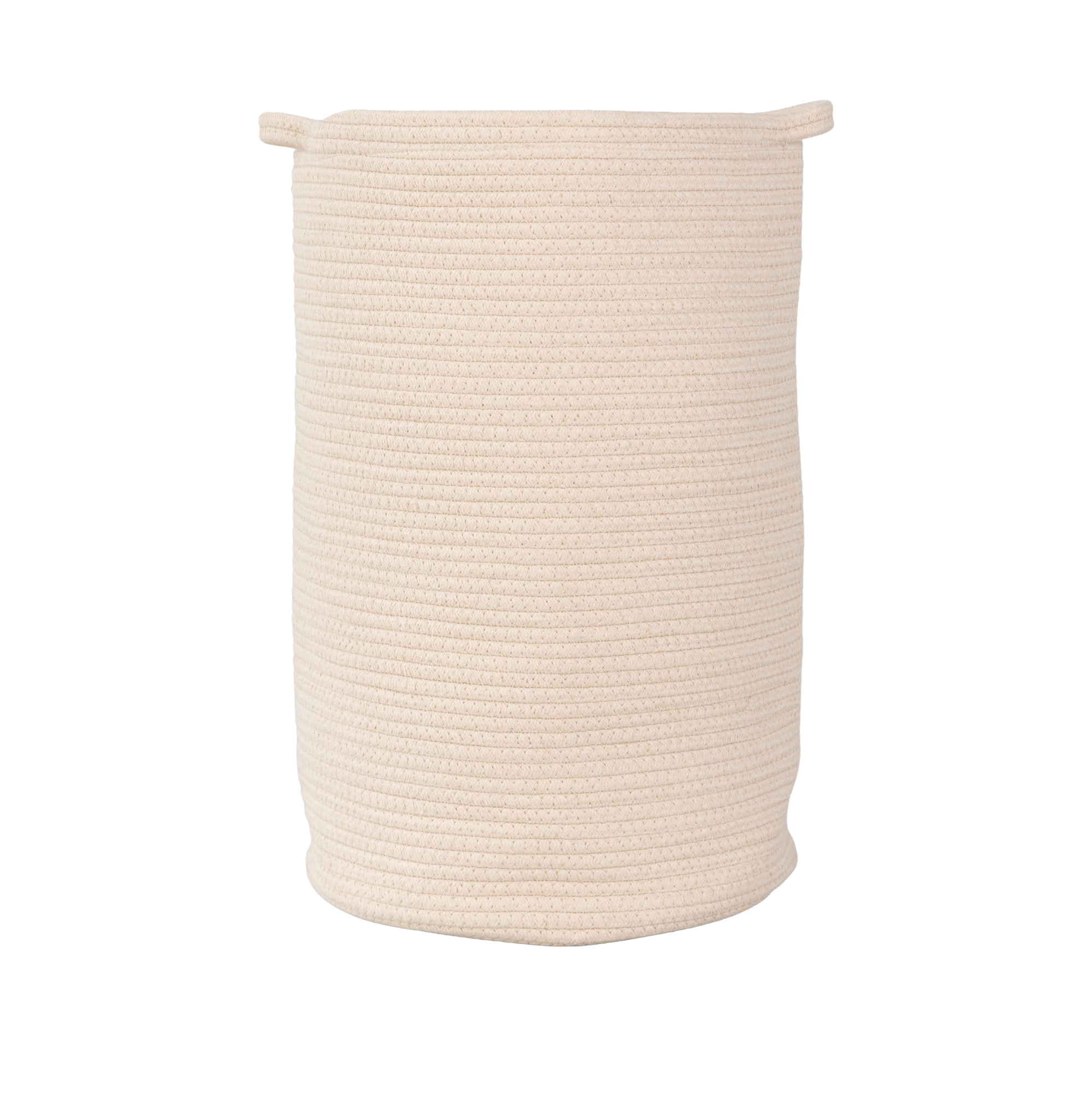 Wasmand katoen naturel Ø35 cm