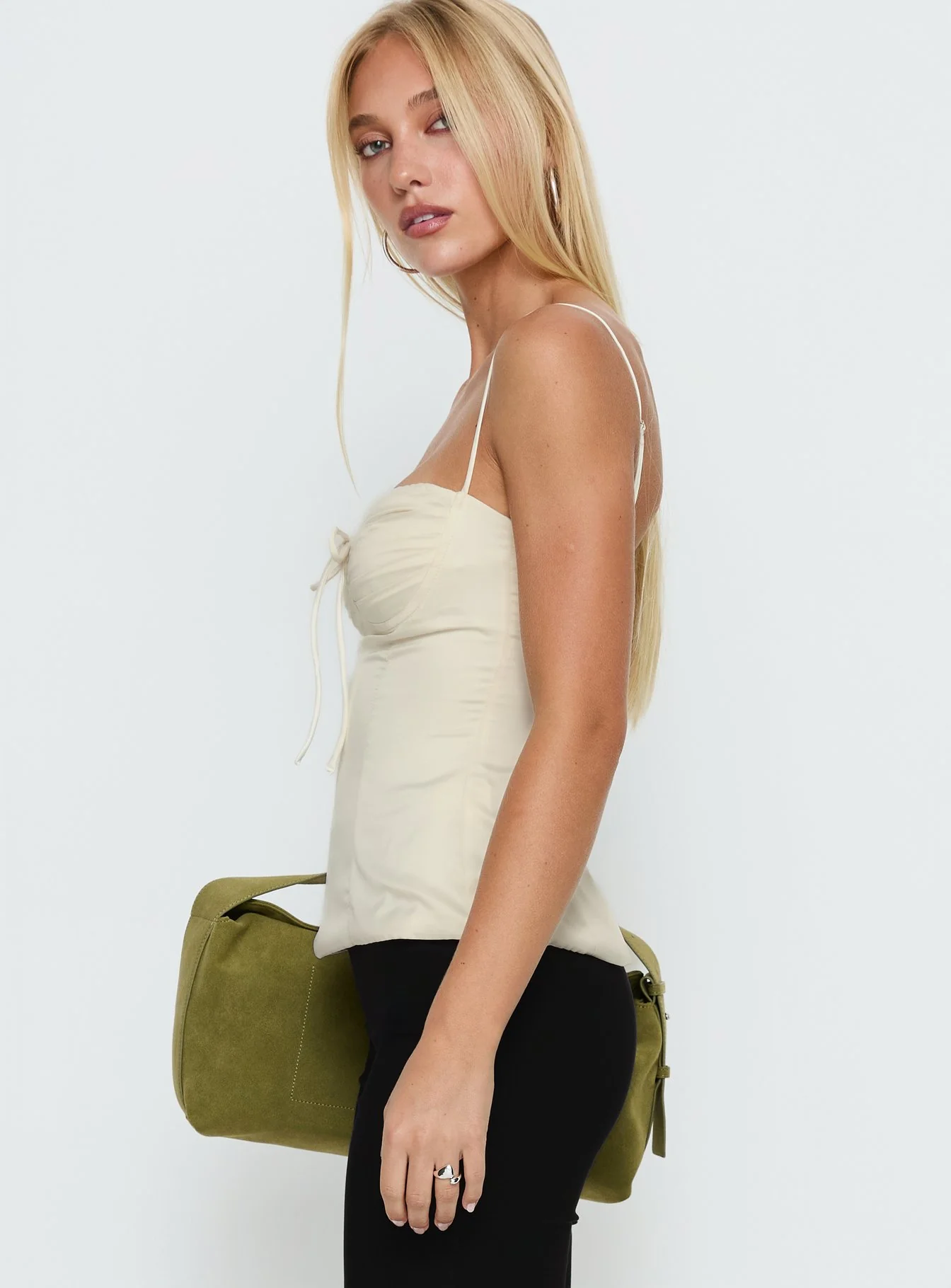 Hildy Tie Back Top Butter