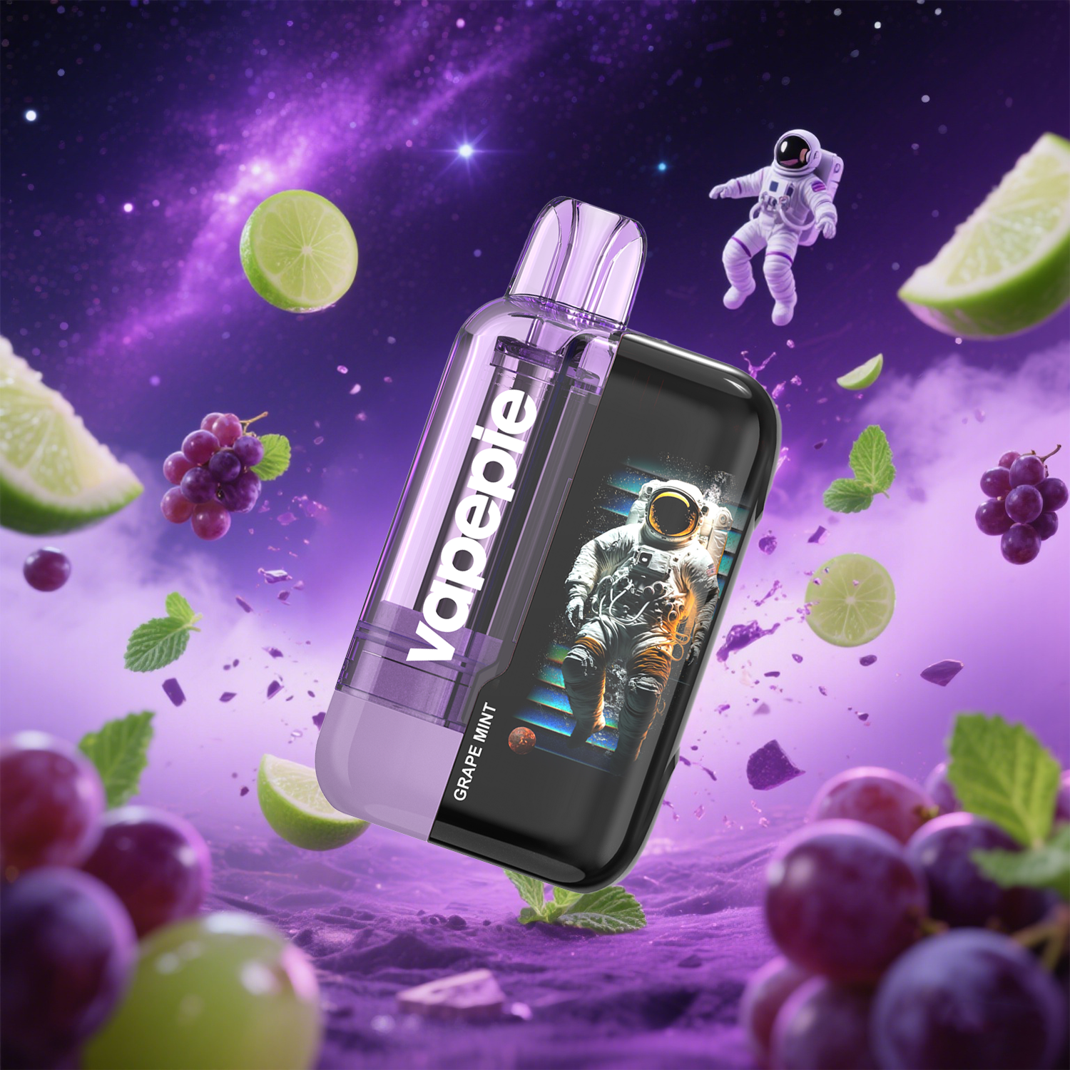 Hroznová máta🔥 TK × VAPEPIE Ultra Phantom 30 000 Potahů