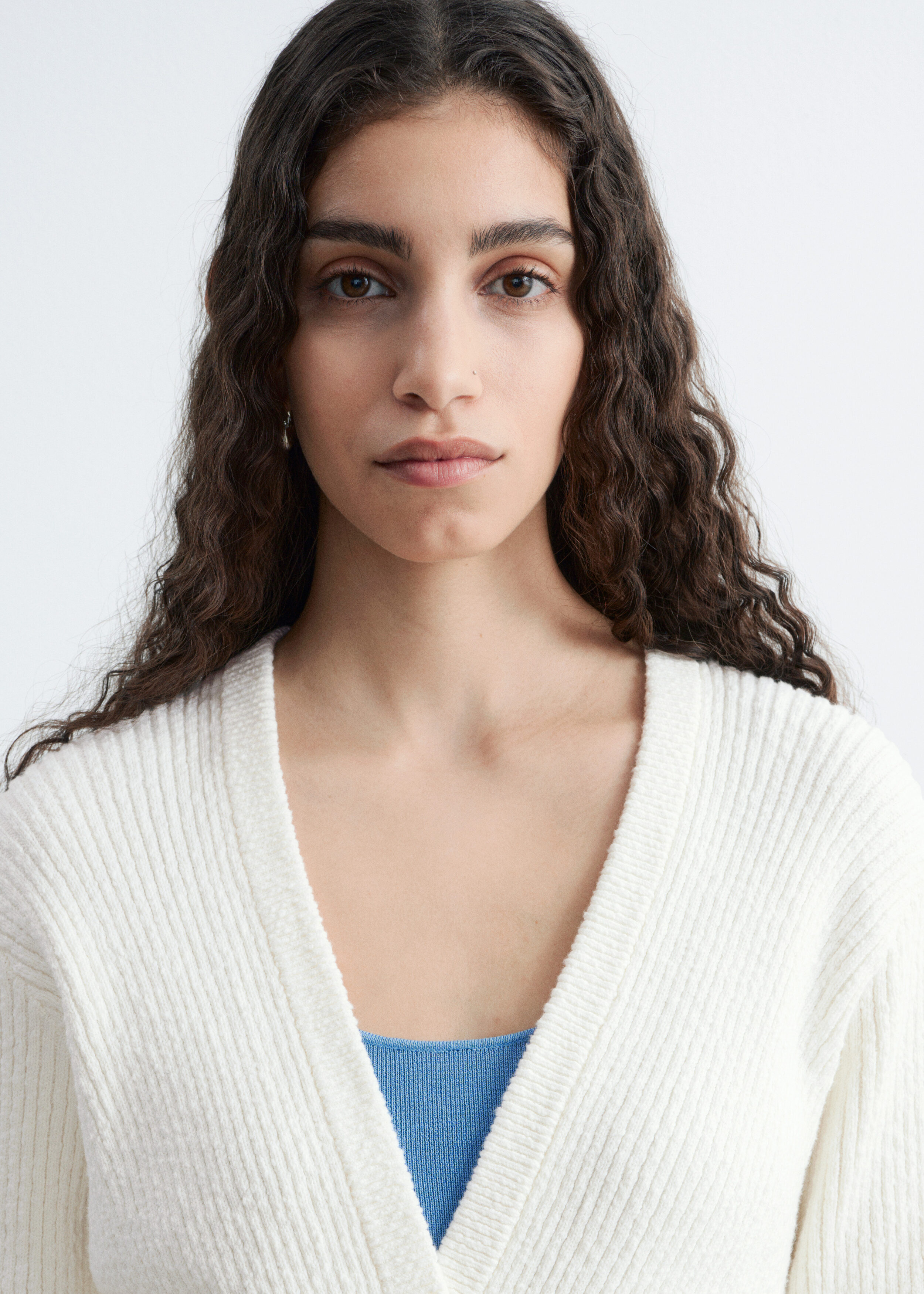 & Other Stories RIBBED CARDIGAN