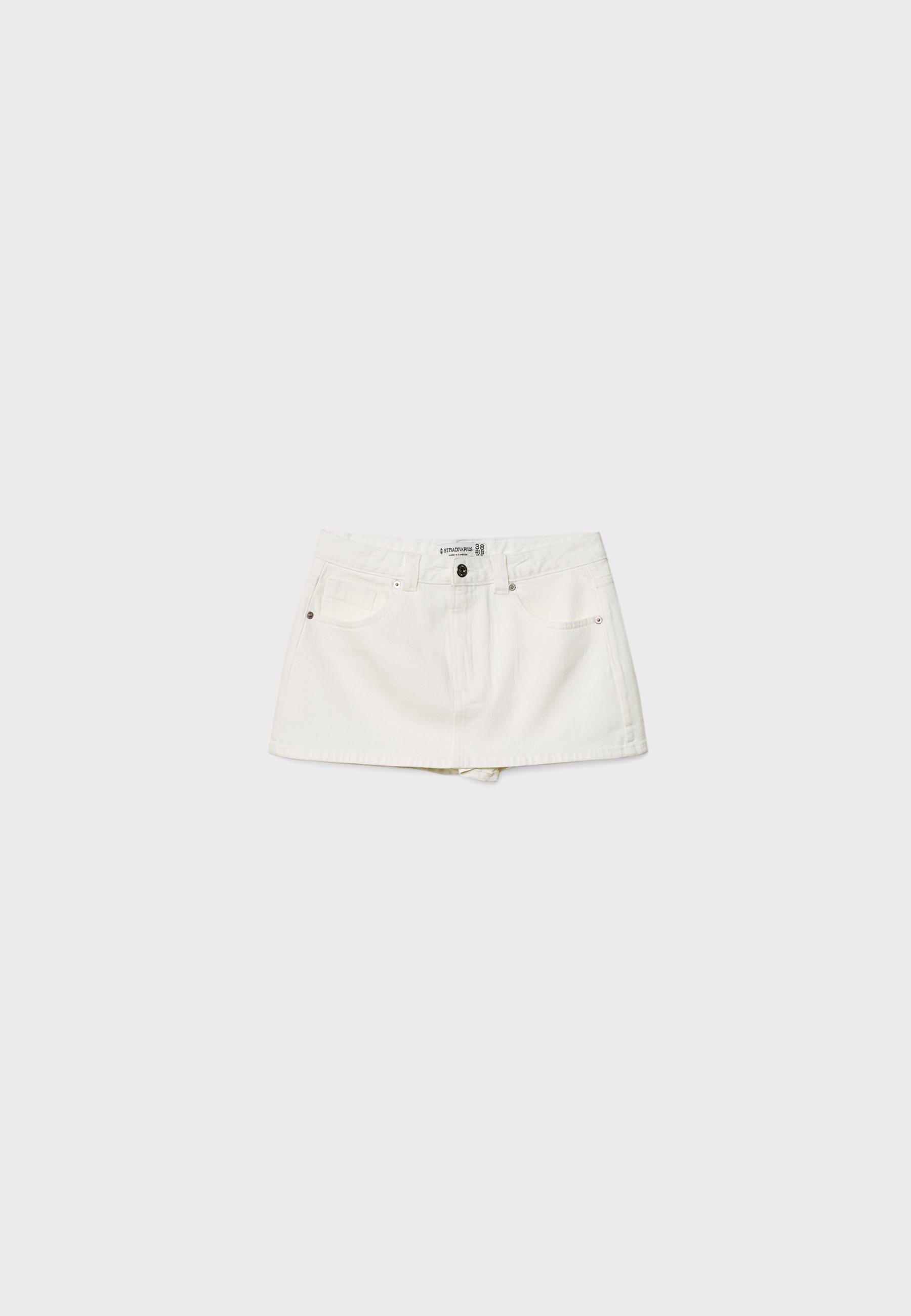 D62 DENIM SKORT