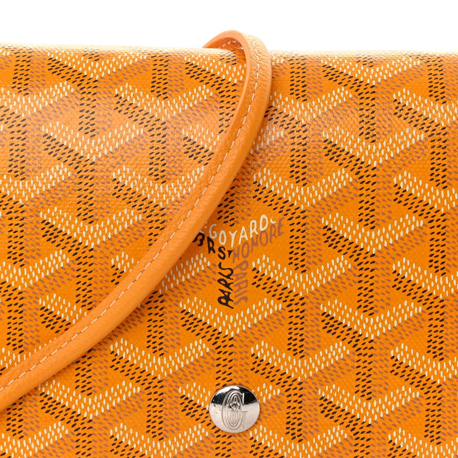 Goyardine Plumet Wallet Clutch Yellow - Top Club