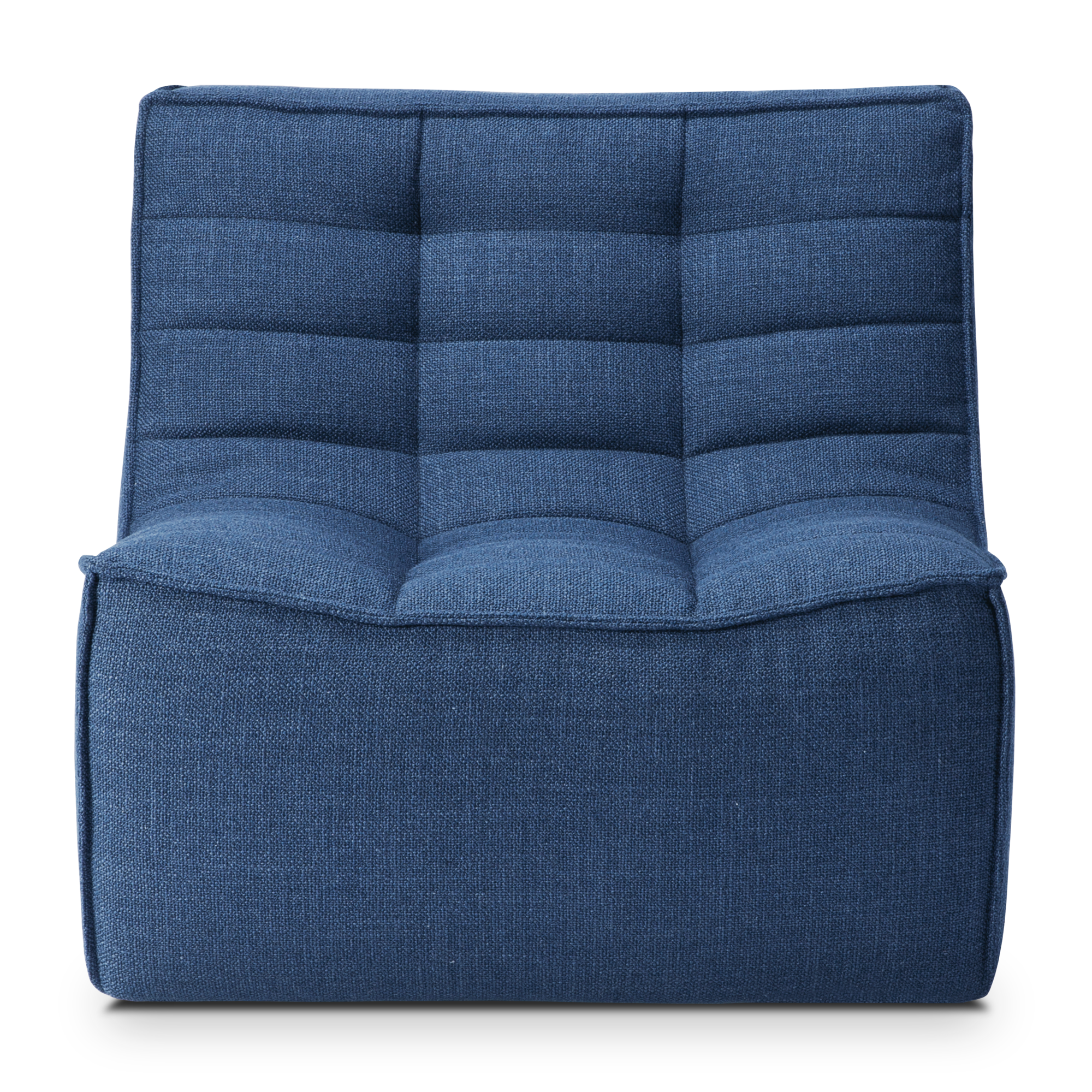 Modulaire bank N701 - blue - 1 seat