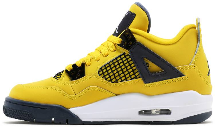 Air Jordan 4 Retro GS  Lightning  2021 408452-700 Replicas - Sneaker Replica Workshop