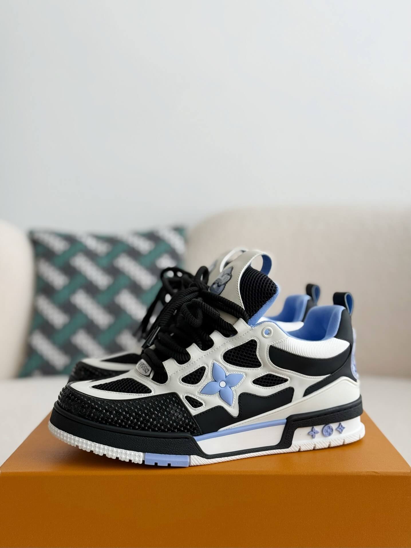 Louis Vuitton LV Skate Blue Sneaker - Sneaker Replica Workshop