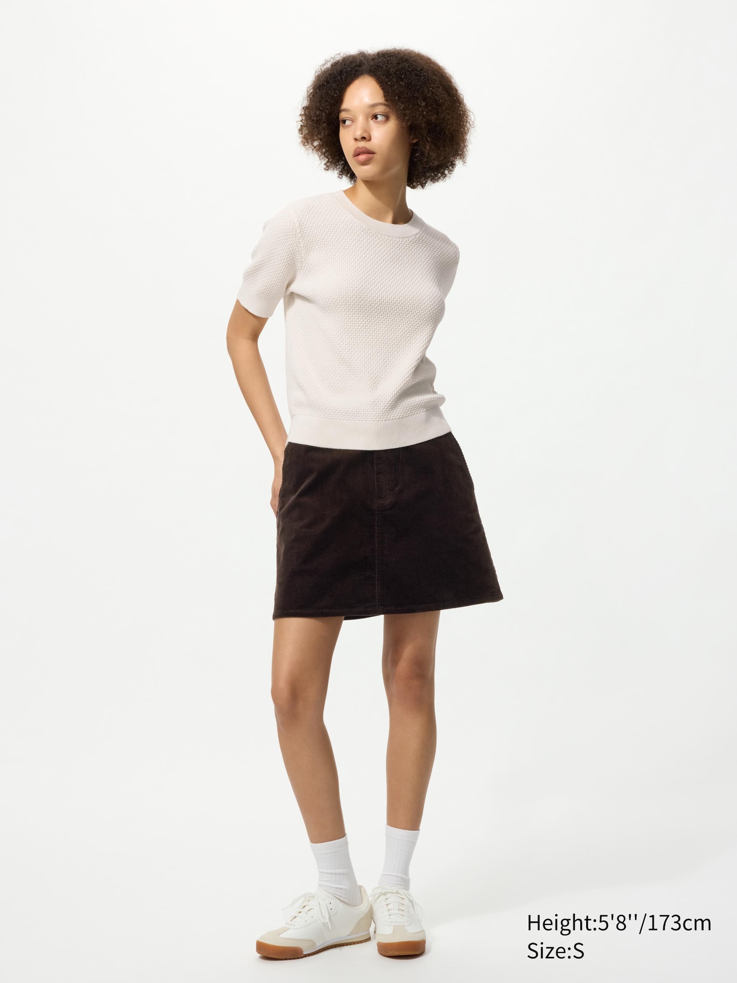 Cotton Popcorn Sleeveless Sweater