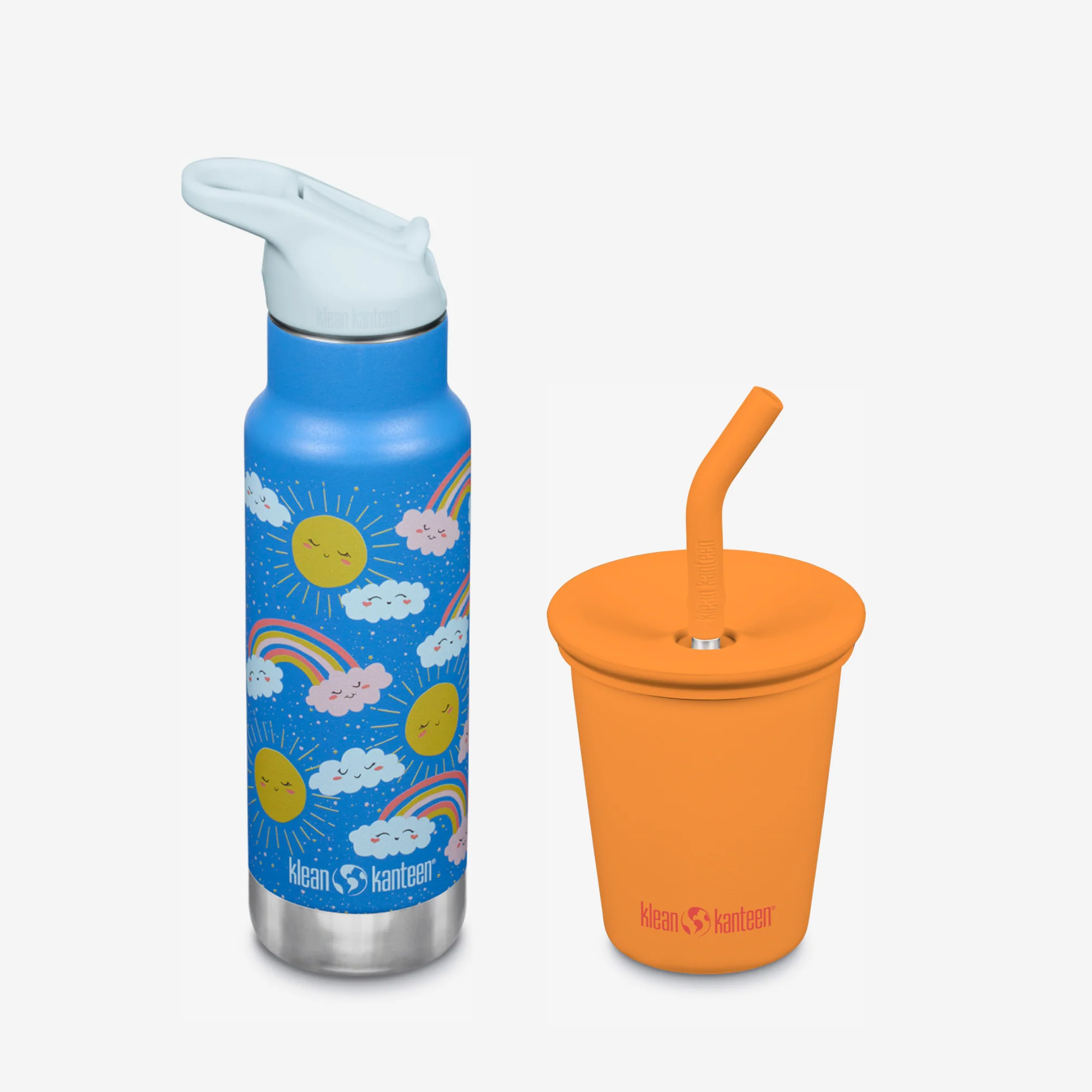 Kid's Sippy Cup and Water Bottle Set