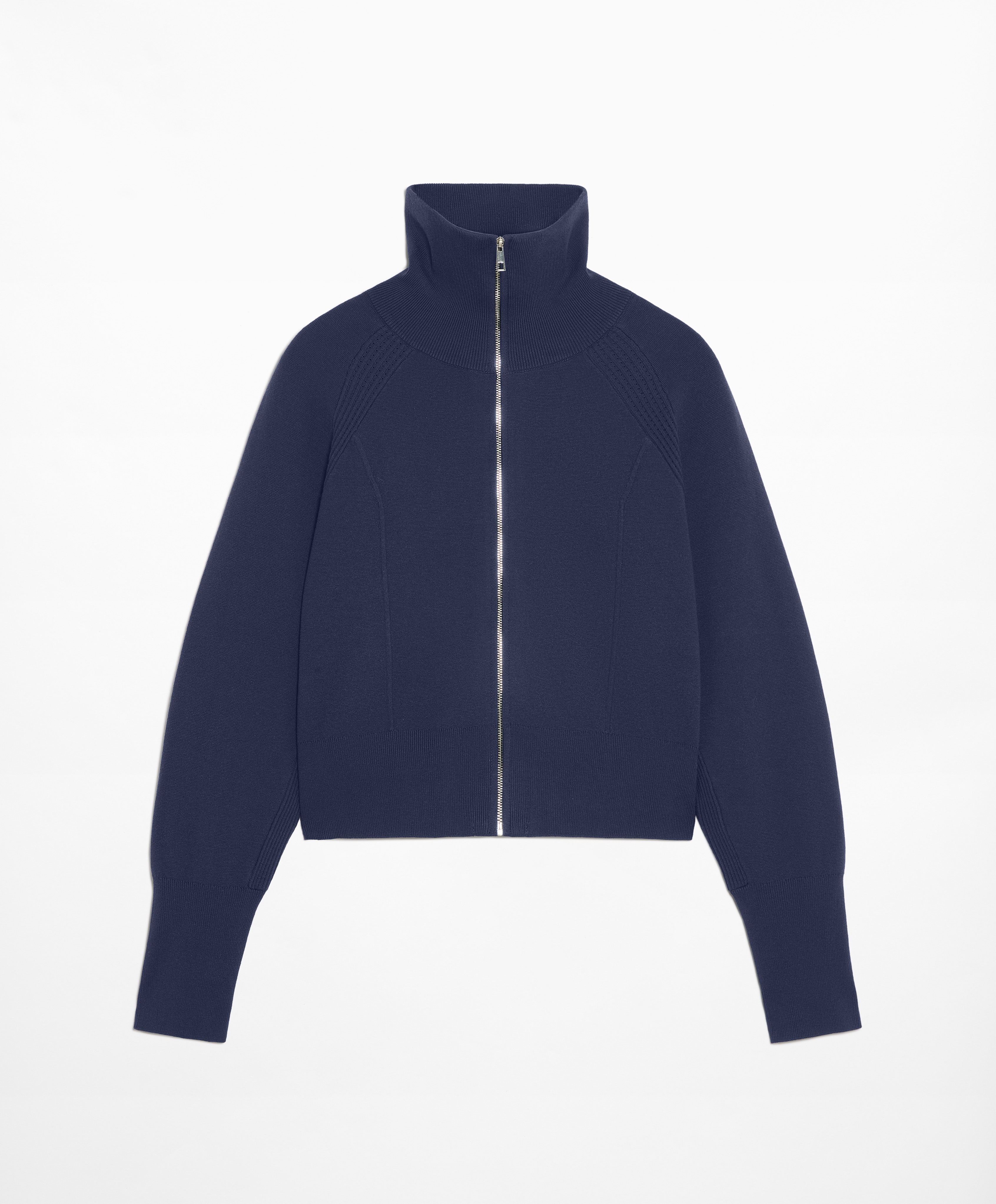 OYSHO Milano knit zip-through jacket