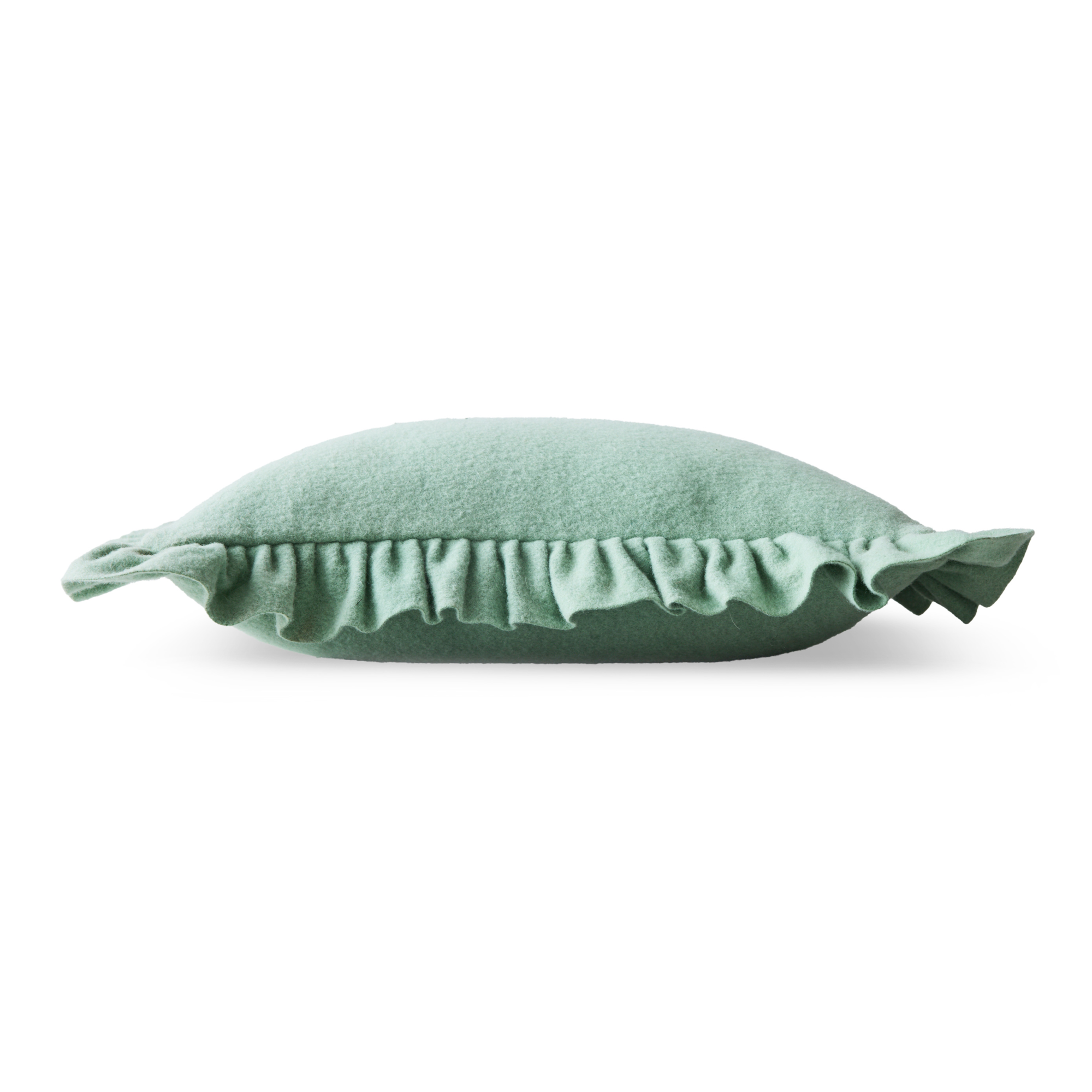 Sierkussen felt mint