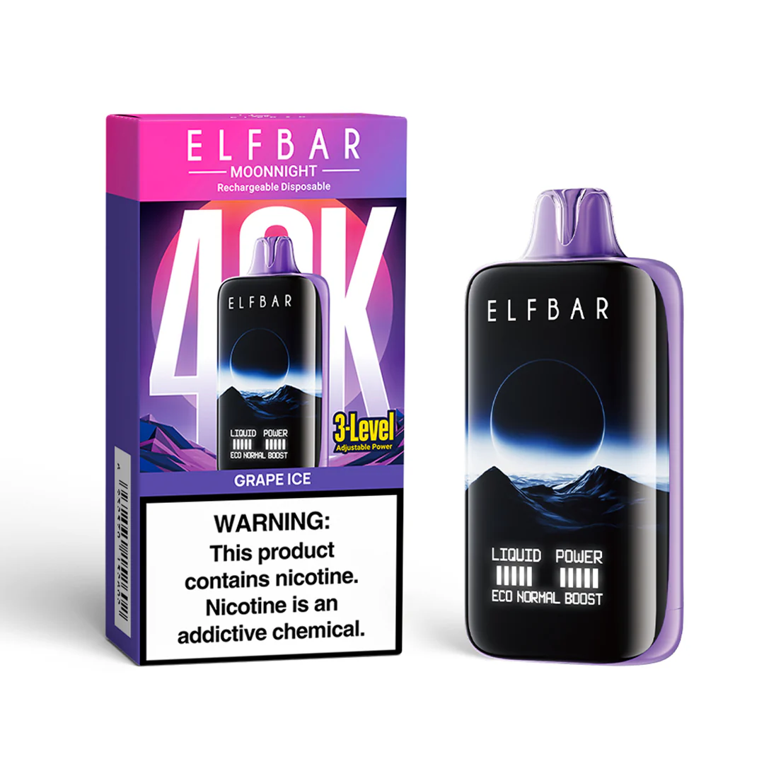 ELFBAR MoonNight Rechargeable Disposable Vape (All Flavours)