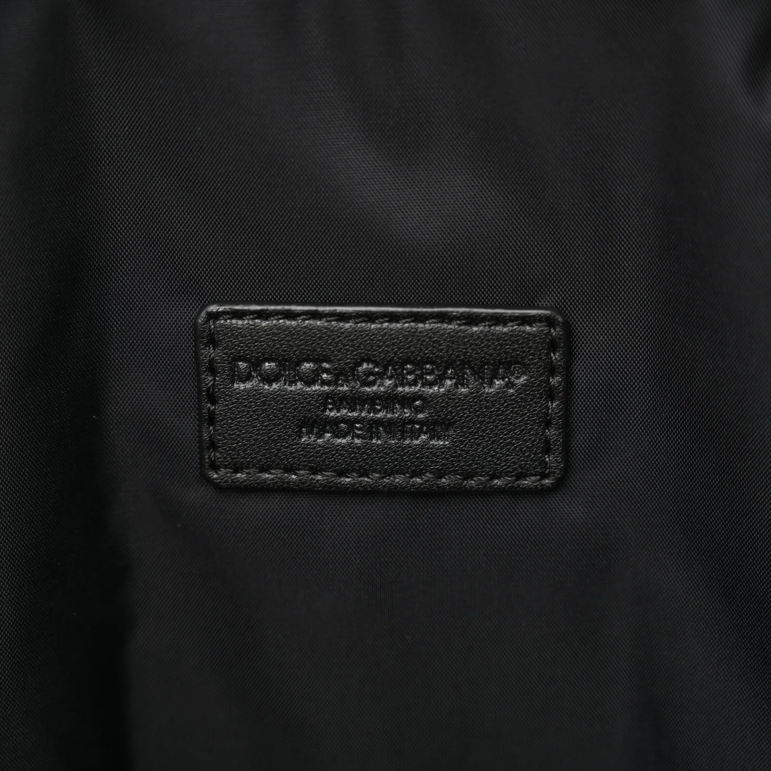 Nylon Logo Childrens Backpack Black - Top Club