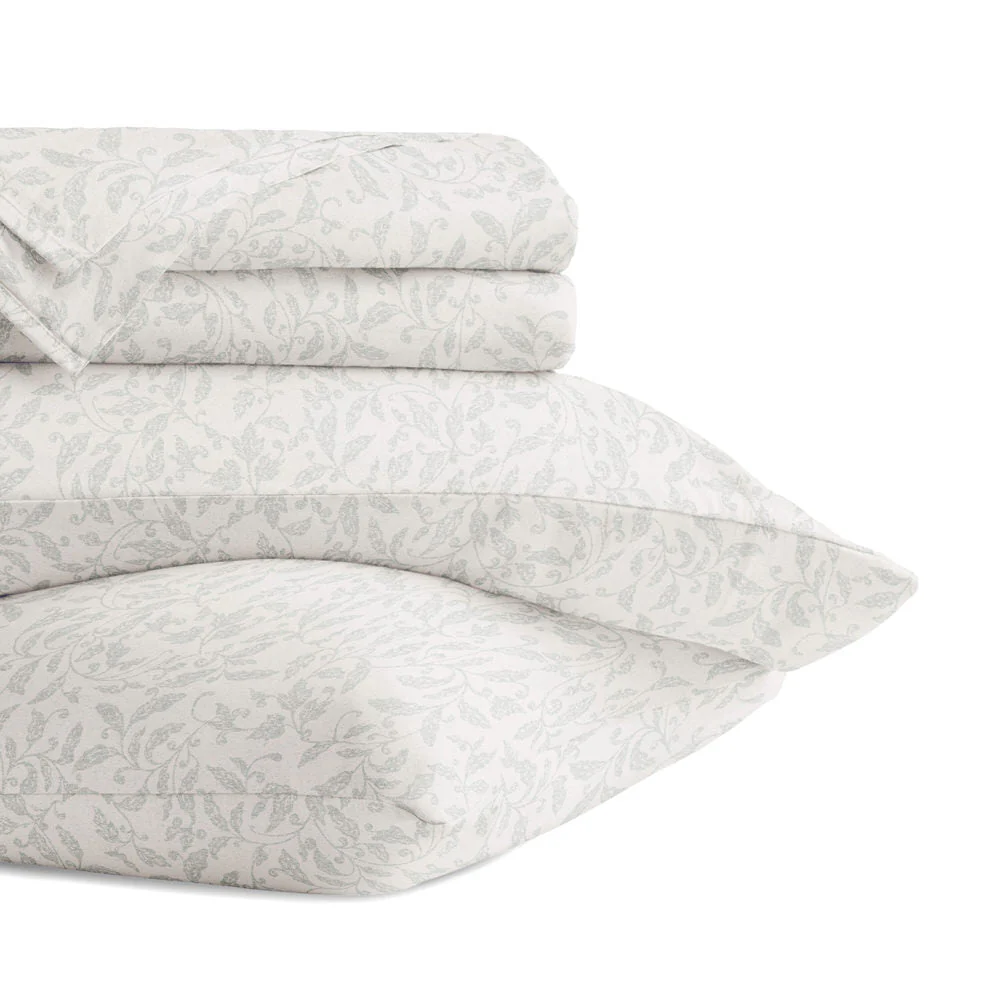 Romantic Vines 4-Piece Long Staple Cotton Sheet Set (Sale)