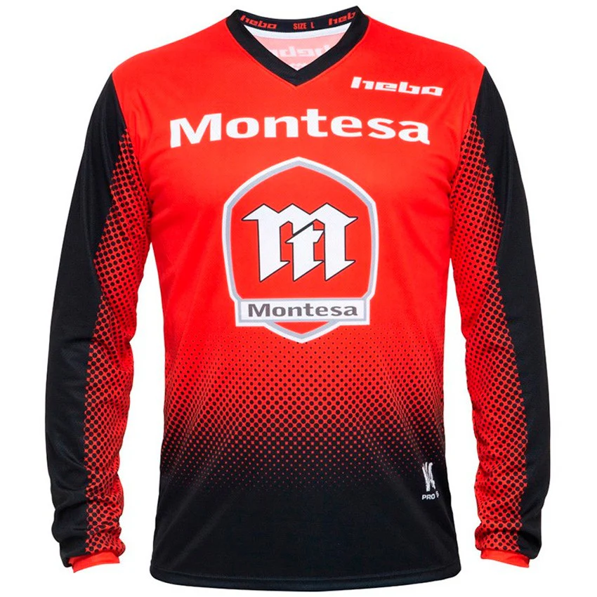 HEBO MONTESA PRO CLASSIC RED T-SHIRT