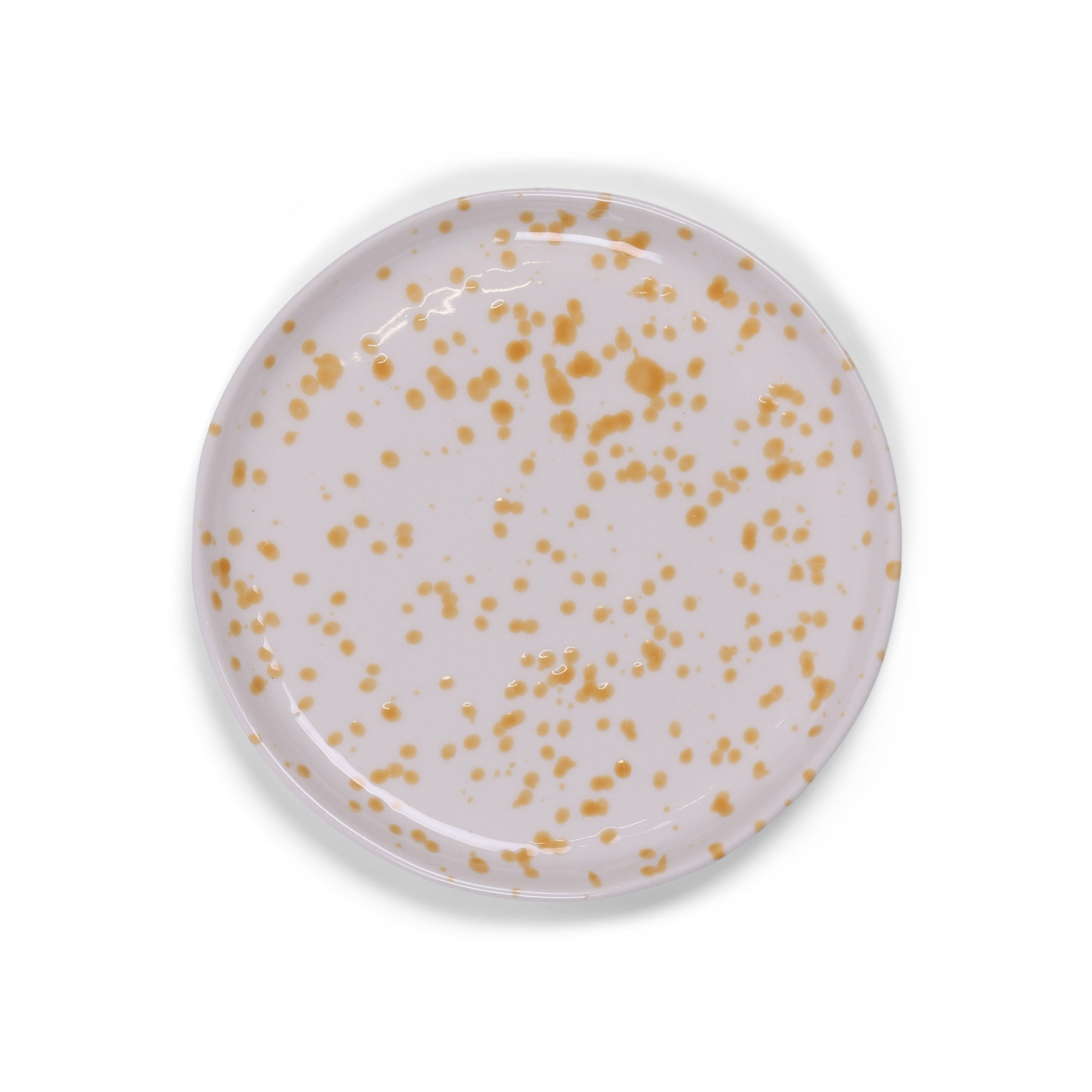Gebaksbordje Lucie Ø15 cm mustard