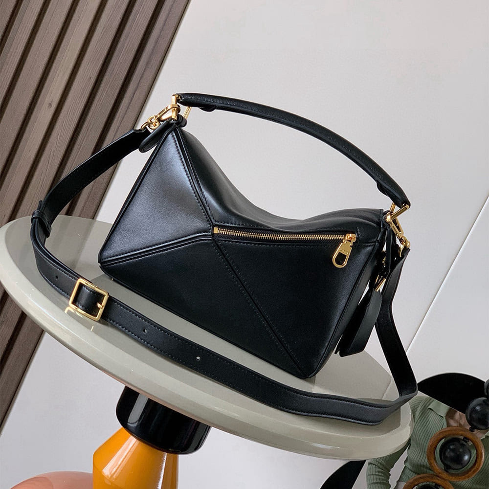 Loewe Small Featherlight Puzzle bag in nappa lambskin(HIGH-END GRADE) - Top Club