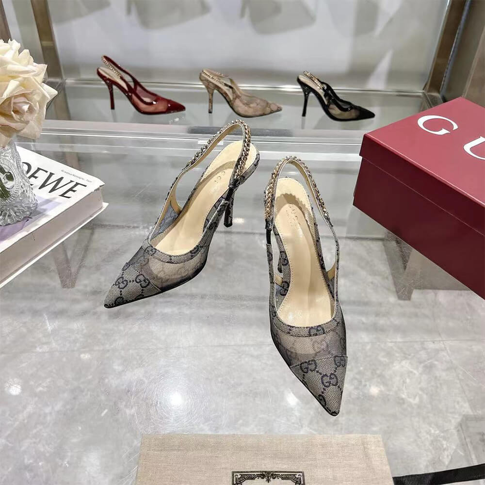 Gucci Signoria slingback pump - Top Club