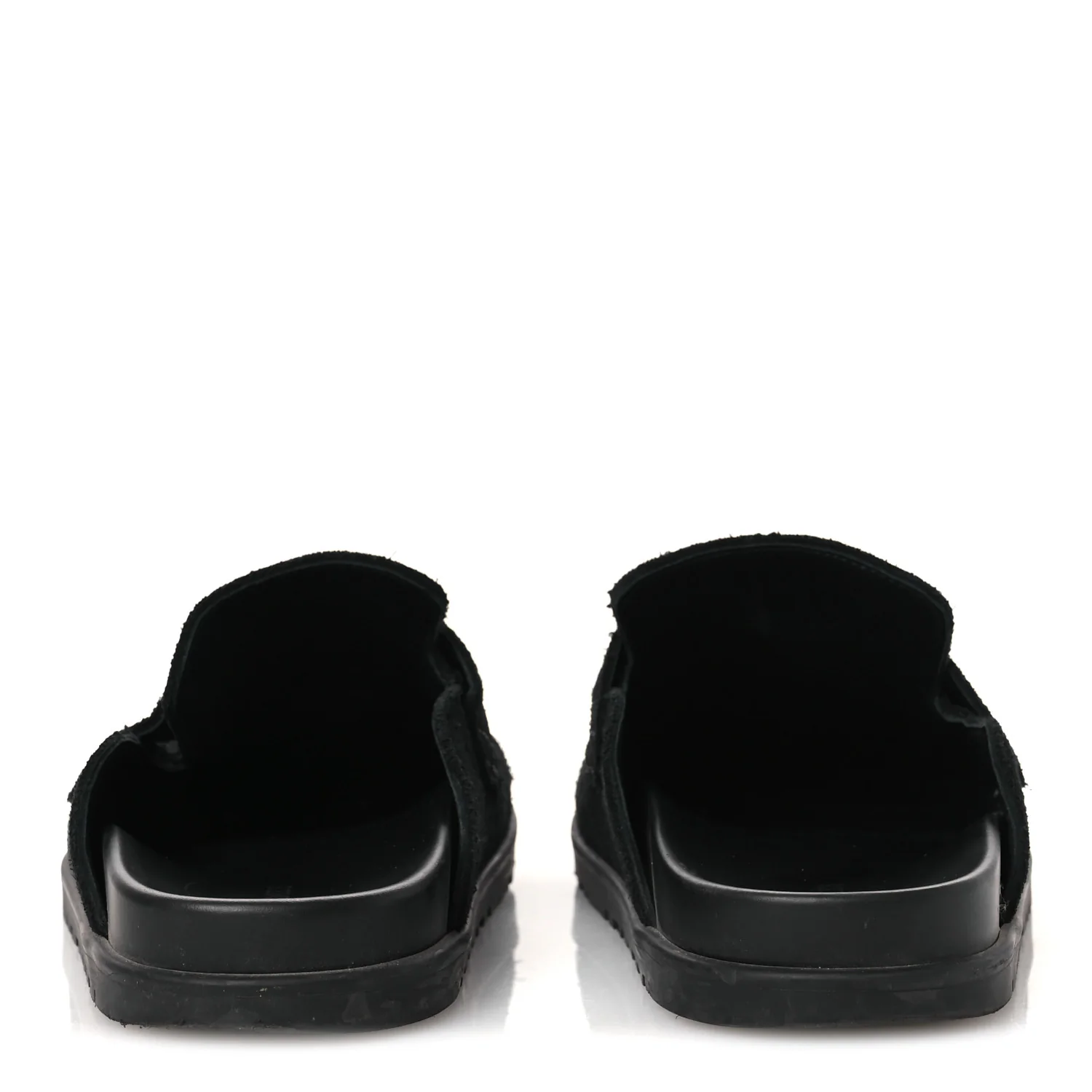Suede Calfskin Go Mules 37 Black - Top Club