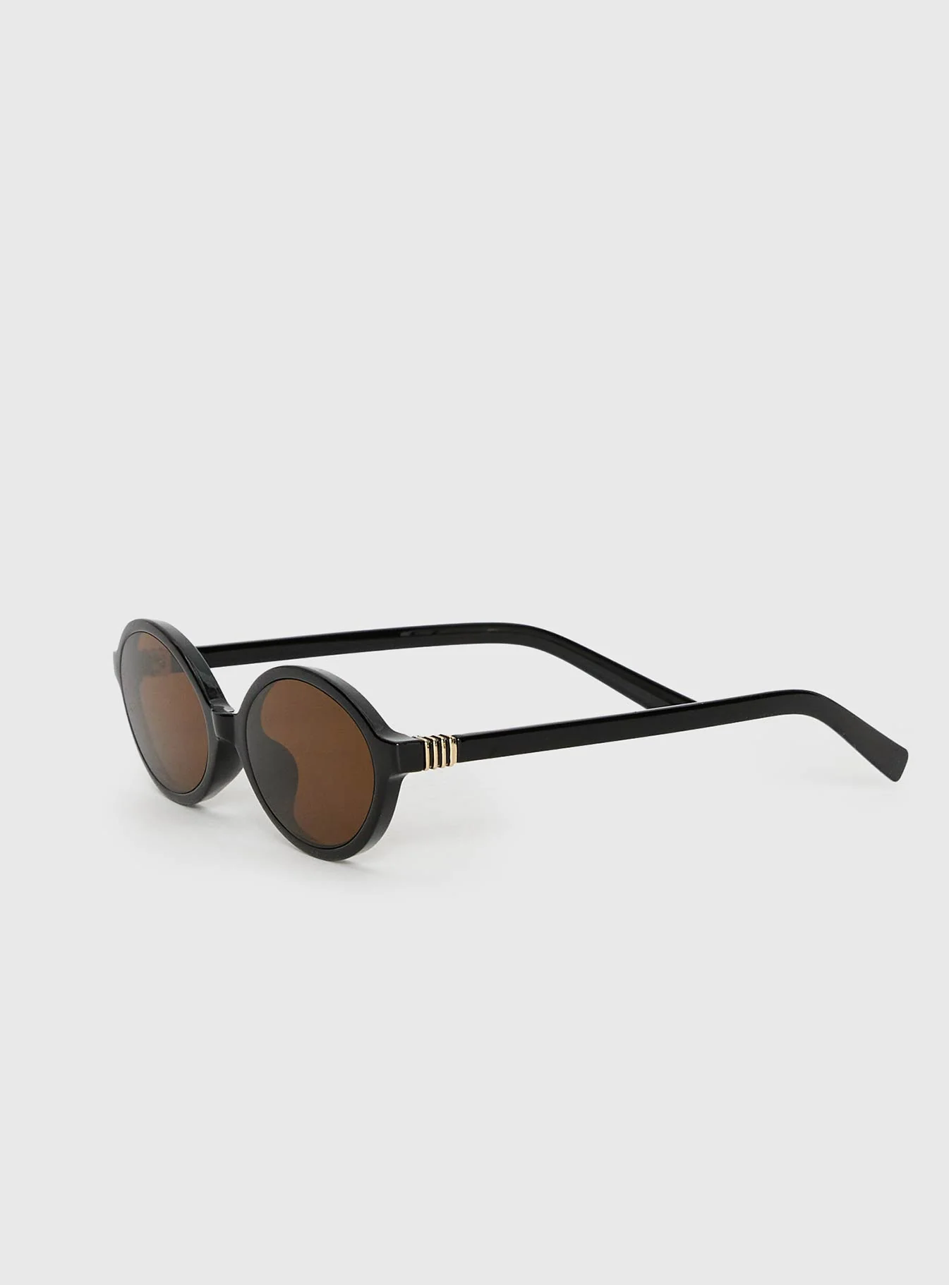 Timely Sunglasses Black / Brown
