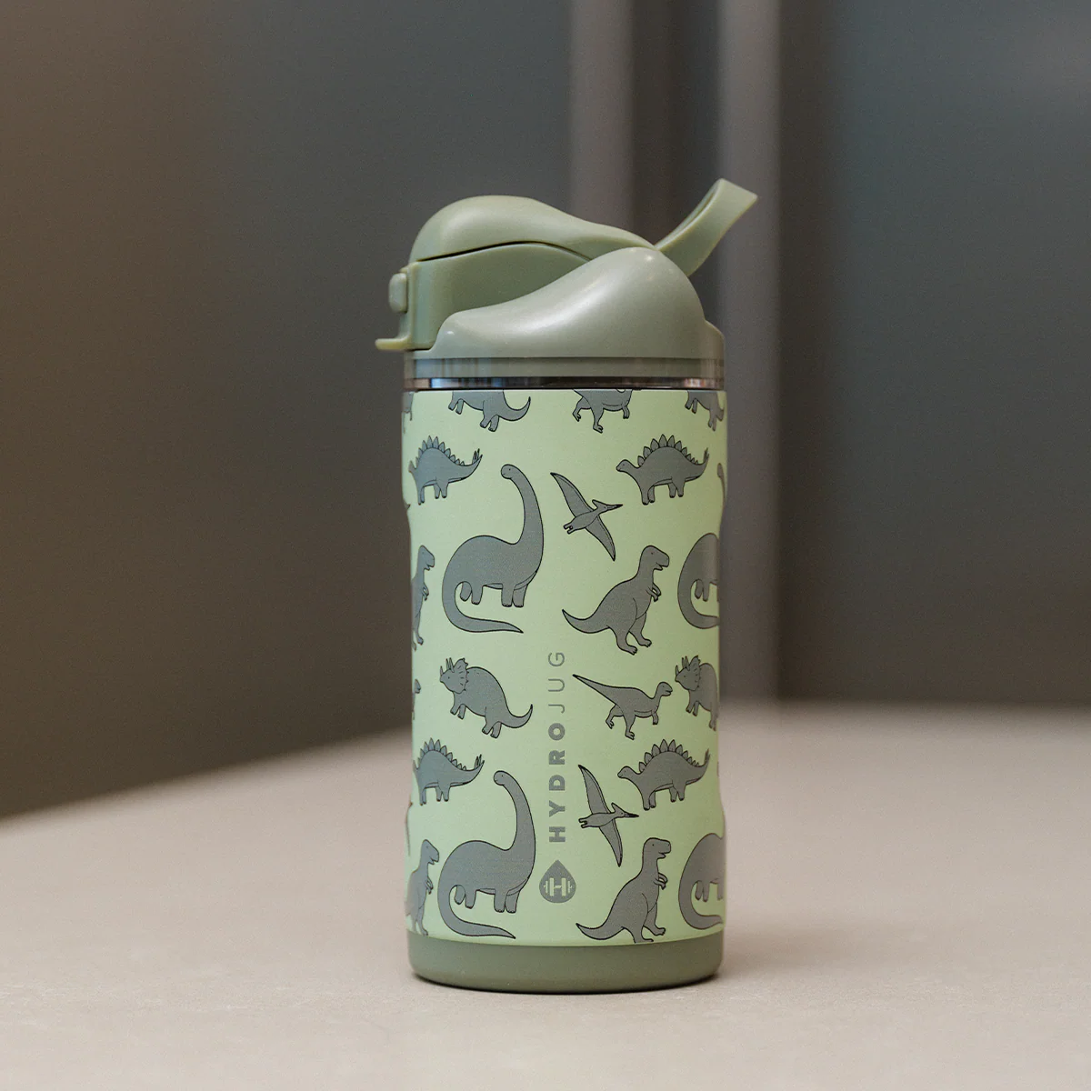Ease2o 14oz FreeSip® Stainless Steel Water Bottle - Dinosaur