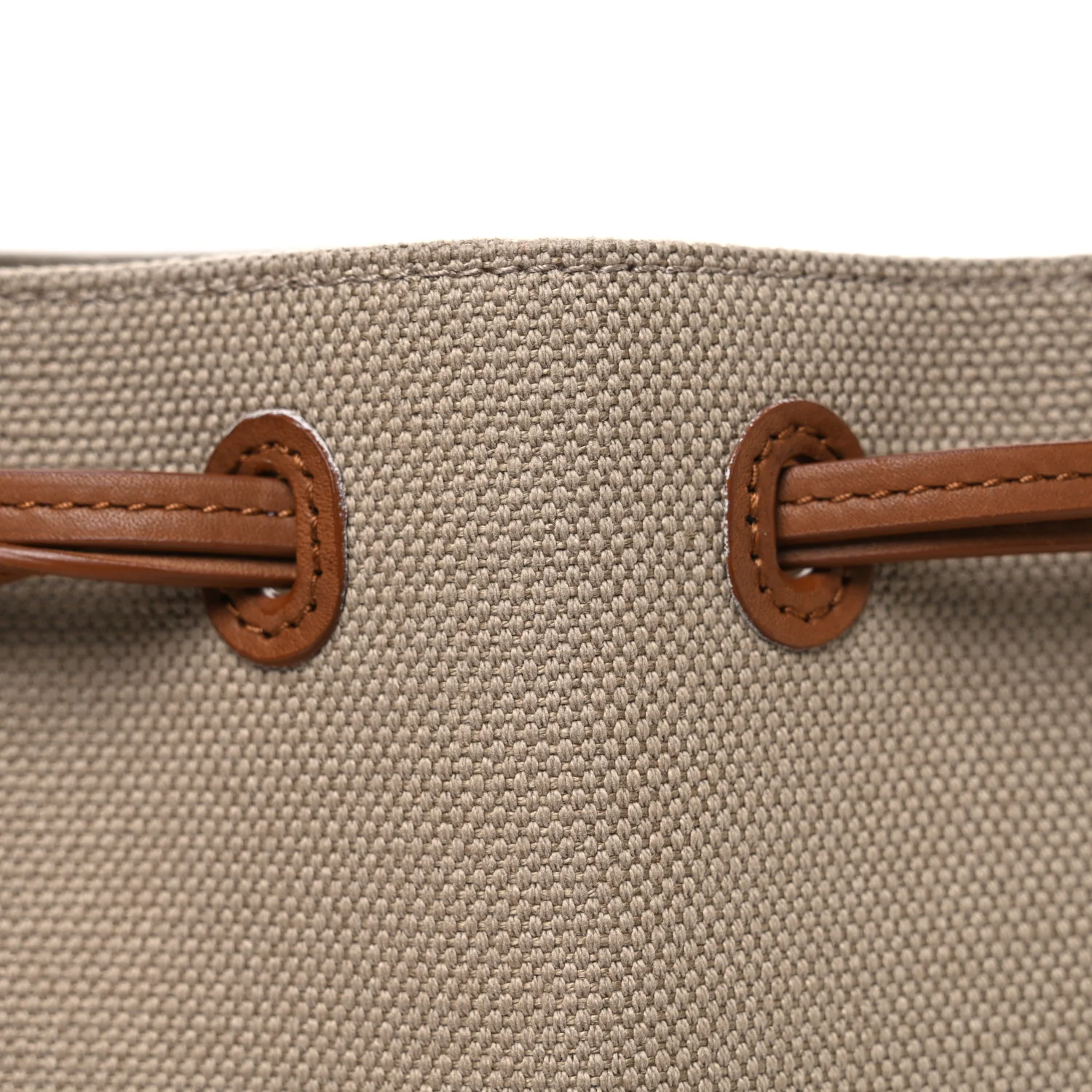 Canvas Small Bucket Bag Desert Dust Brick - Top Club