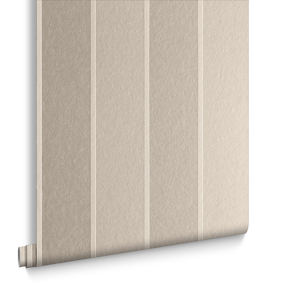 Graham & Brown  vliesbehang  Baroque Bead Stripe Pearl Graham & Brown  vliesbehang  Baroque Bead Stripe Pearl