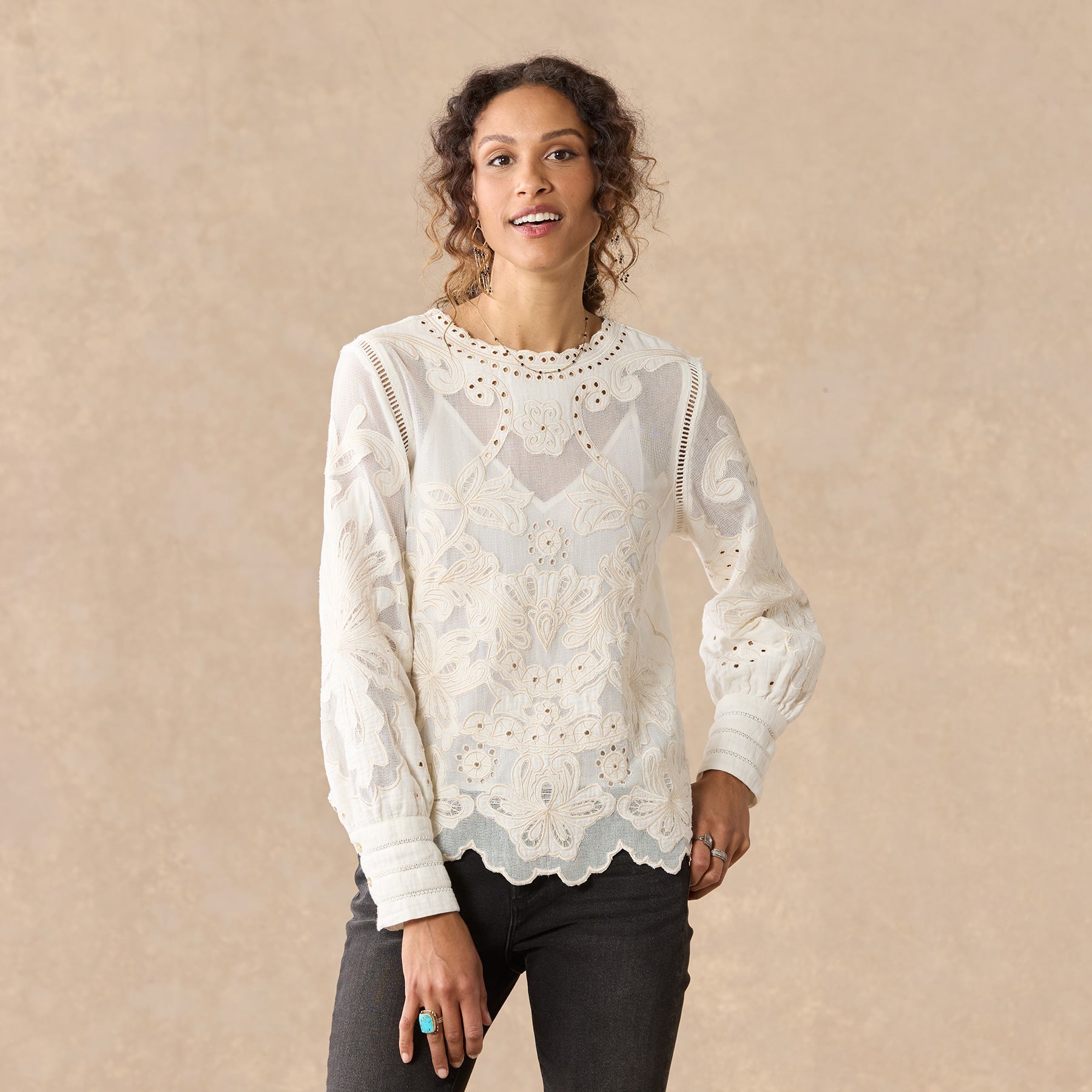 Reach For Beauty Top - Sundance Living