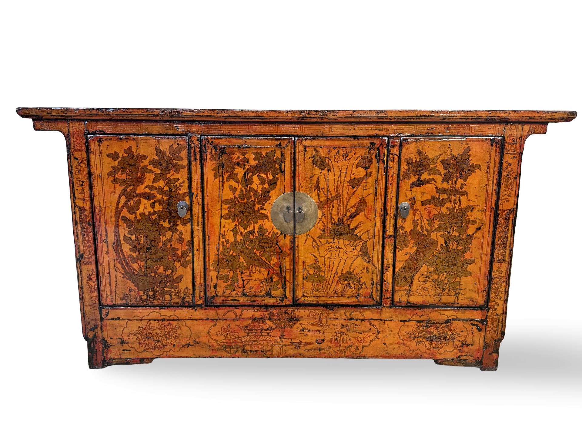 Shanxi dressoir 4 deur lak