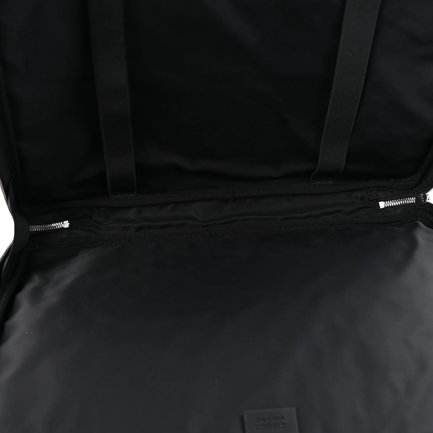 Rubber Guccissima Laptop Briefcase Black - Top Club