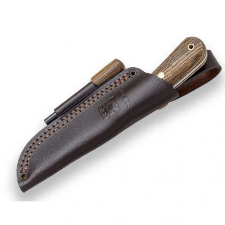 Joker Campero Olivo with ferrocerium - Survival and buschcraft knife
