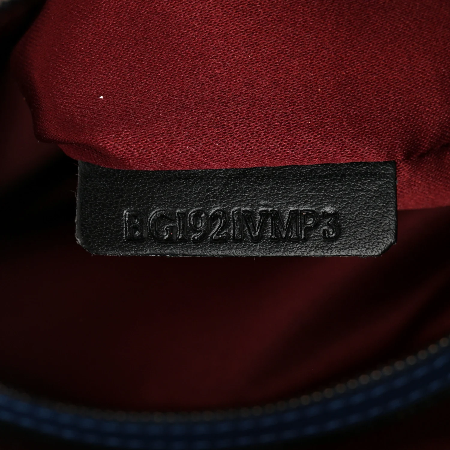 Calfskin Colorblock Mime Single Handle Bag Ruby Marine - Top Club