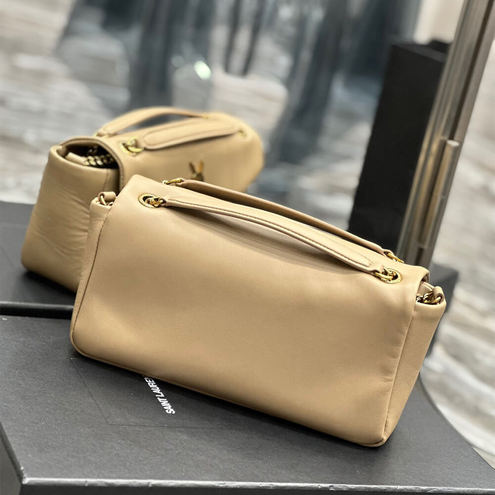 YSL calypso small in plunged lambskin - Top Club
