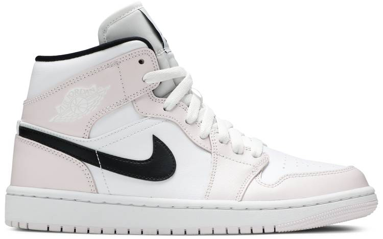Wmns Air Jordan 1 Mid  Barely Rose  BQ6472-500 - Sneaker Replica Workshop