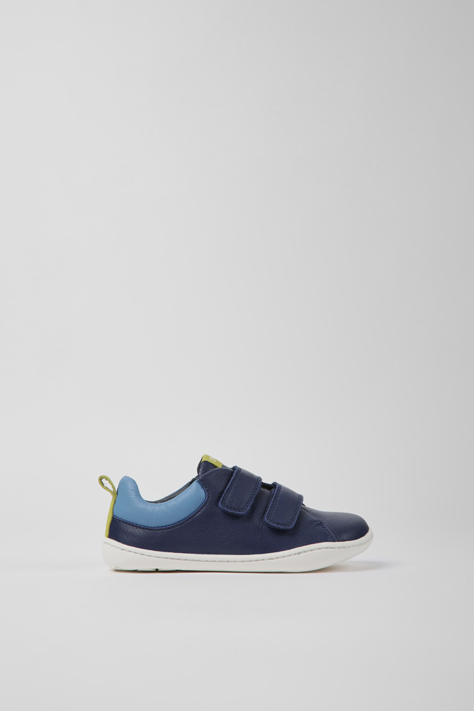 Peu Blue Leather Shoes for Children