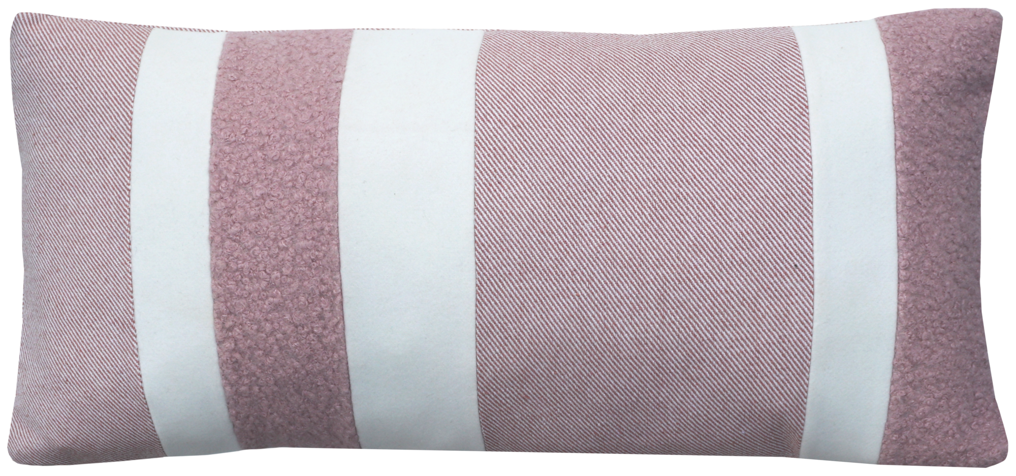 kussen Bohemian roze ecru