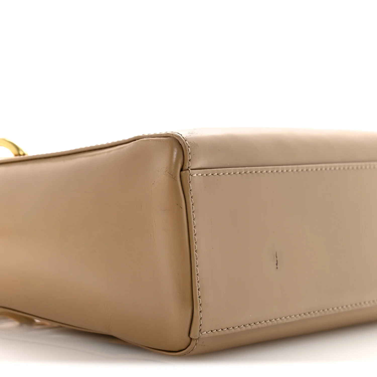 Patent Mini Lady Dior Beige - Top Club
