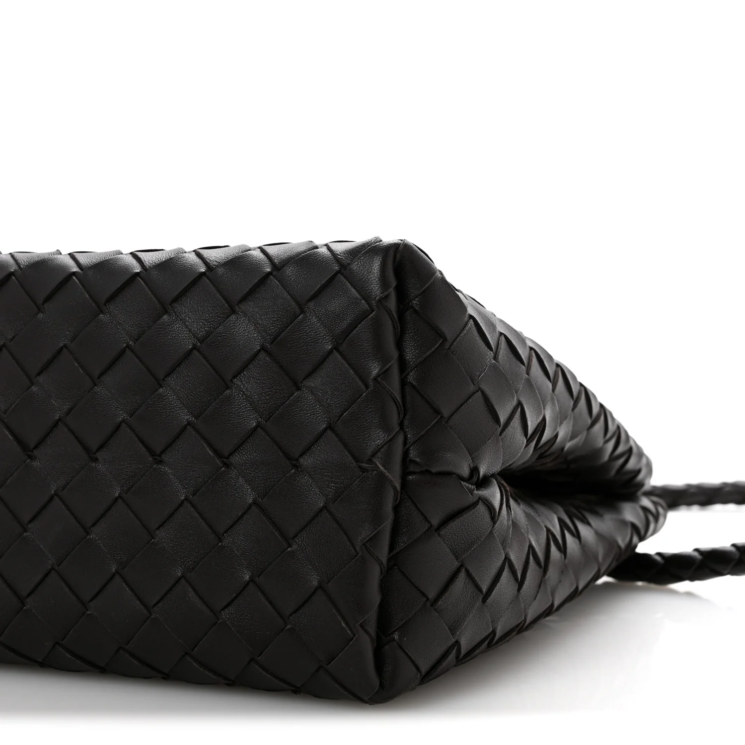 Nappa Intrecciato Medium Andiamo Shoulder Bag Fondant - Top Club
