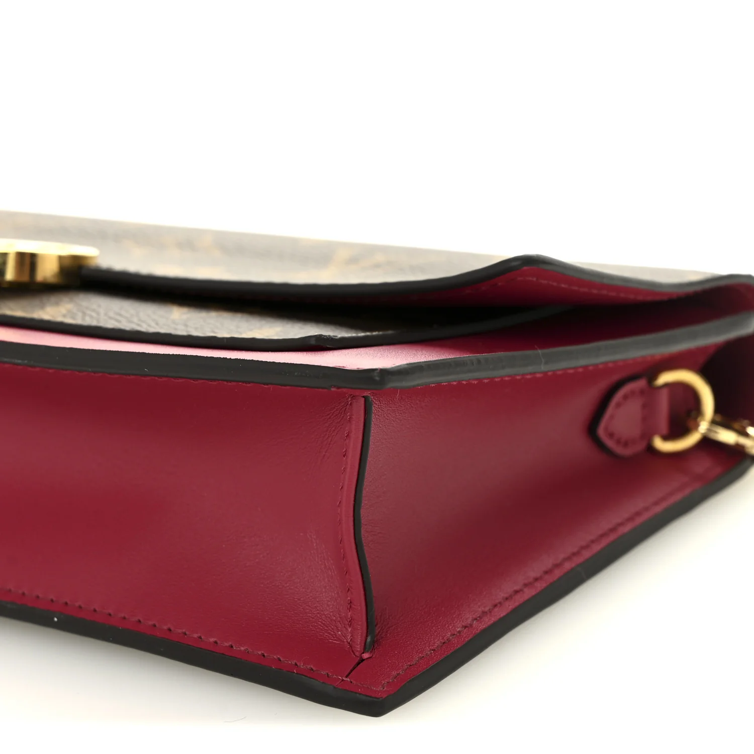 Monogram Flore Chain Wallet Fuchsia - Top Club