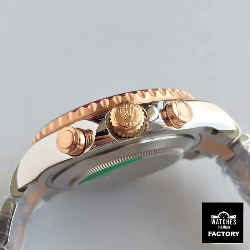 Rolex Yacht Master II 116681 JF Factory Rose Gold White Dial