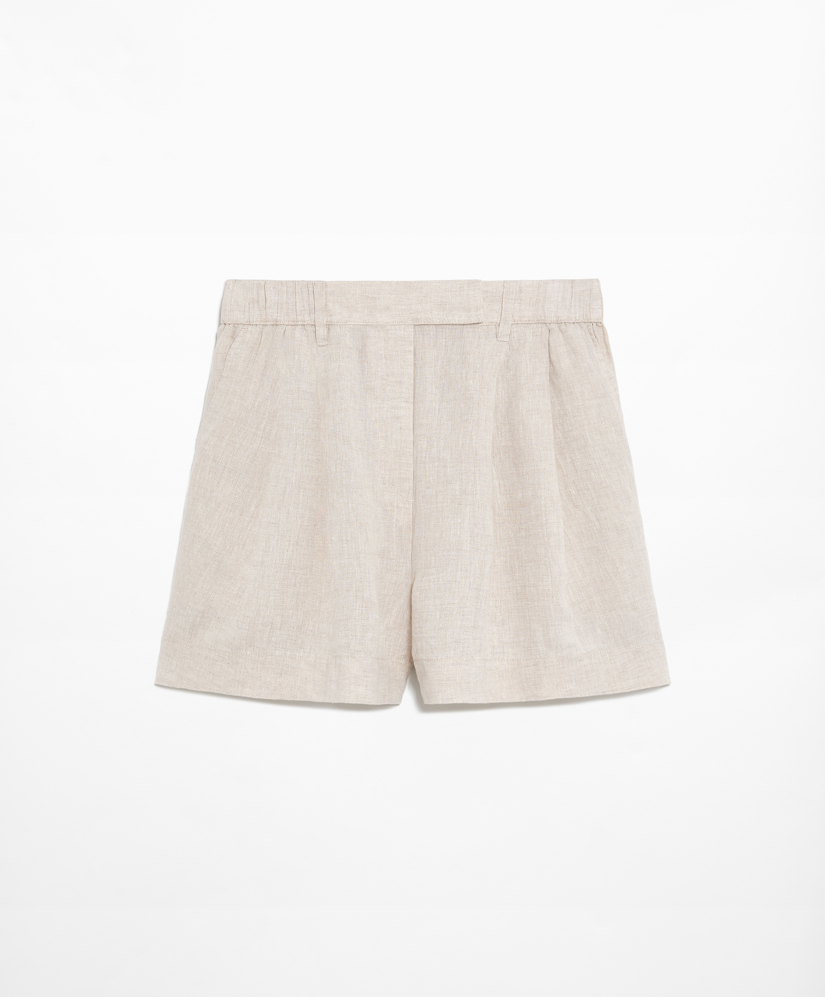 OYSHO 100% linen tailored-fit shorts