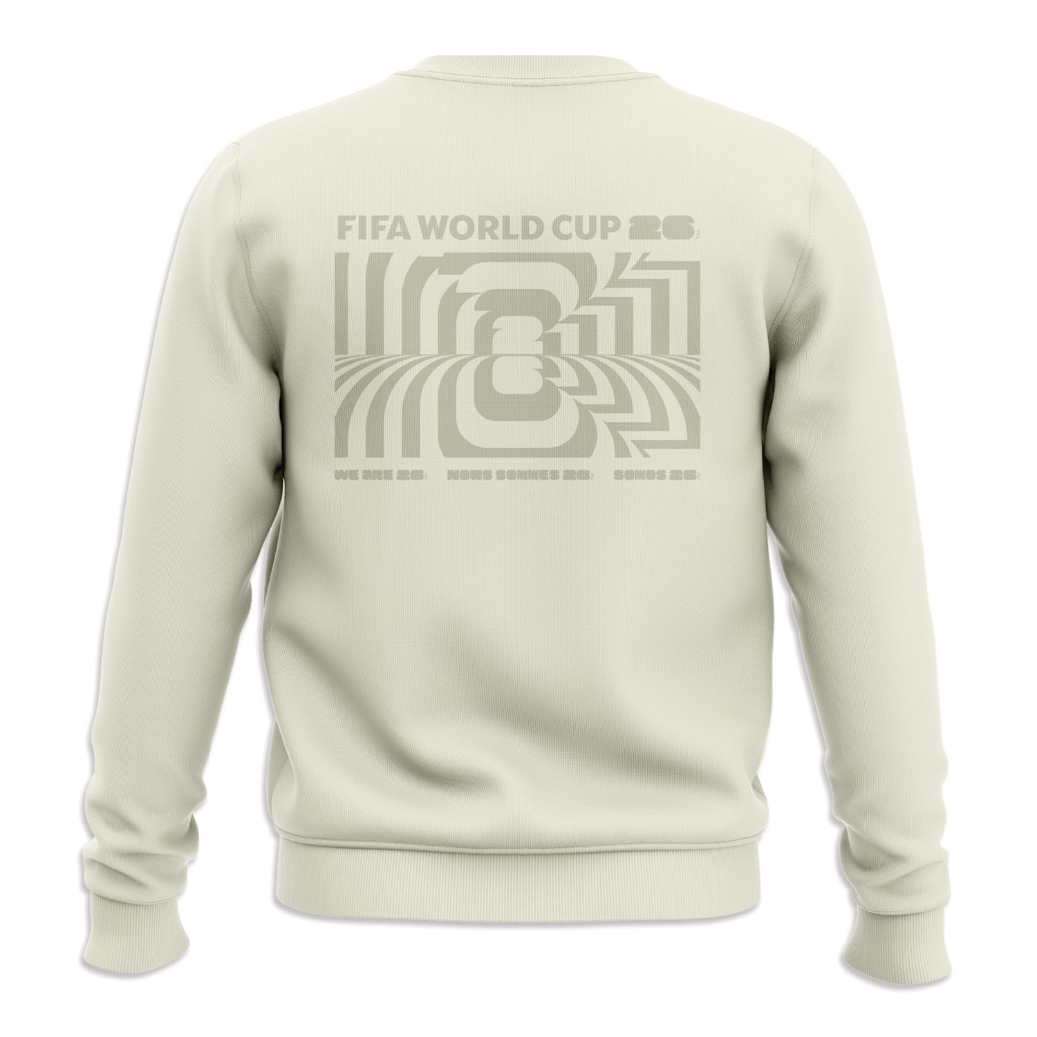 2026 World Cup Amplified Cream Crew Sweatshirt - Unisex