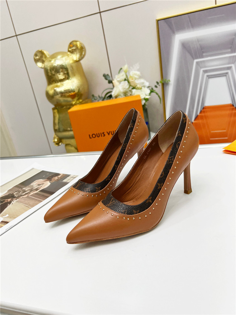 louis vuitton LV logo leather shoes - Sneaker Replica Workshop