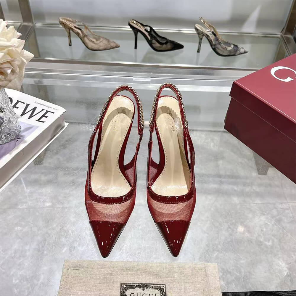 Gucci Signoria slingback pump - Top Club