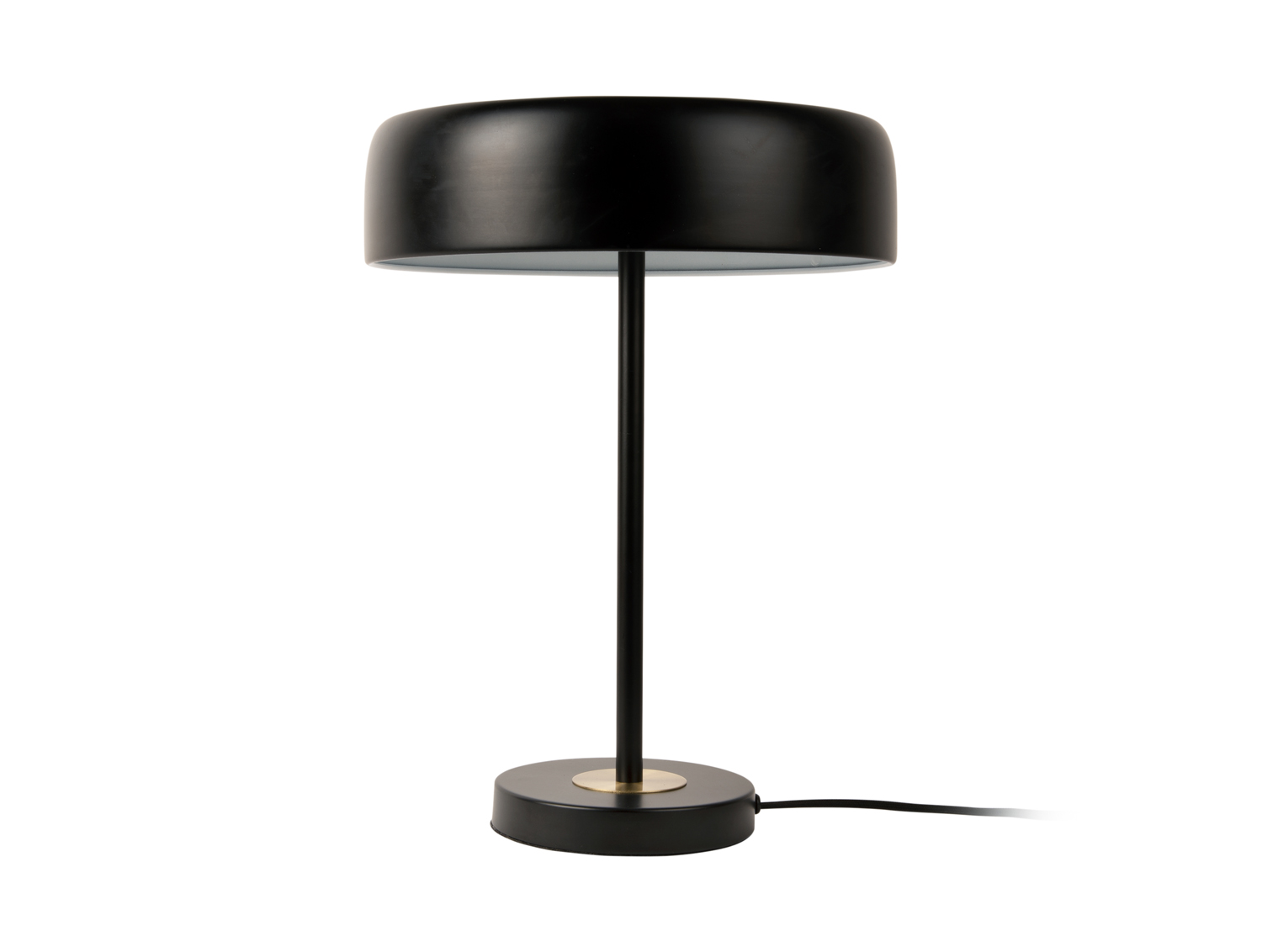 Table lamp Gold Disc black