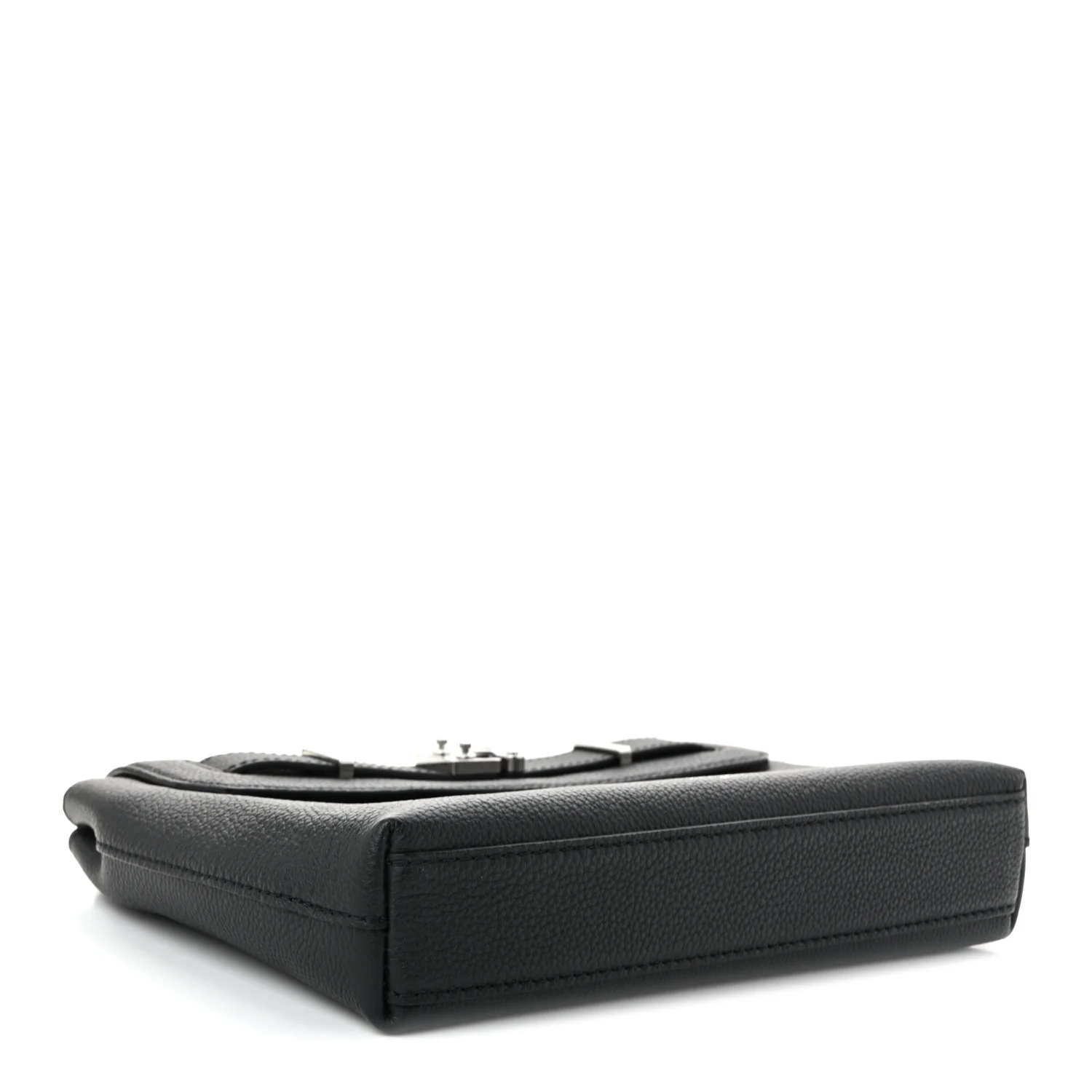 Cuir Millesime Georges Pouch Black - Top Club
