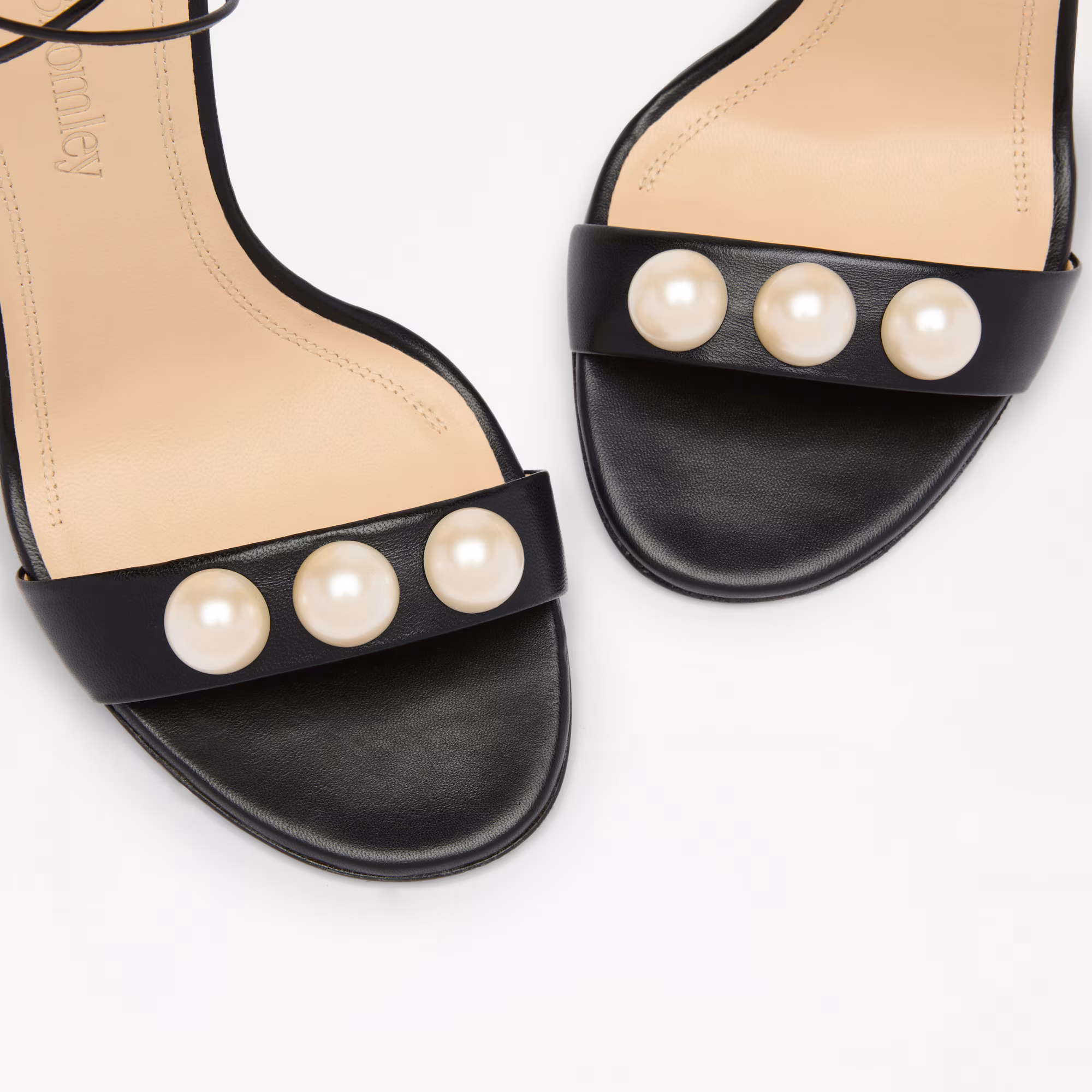 RisleyPearl Embellished Heeled Sandal