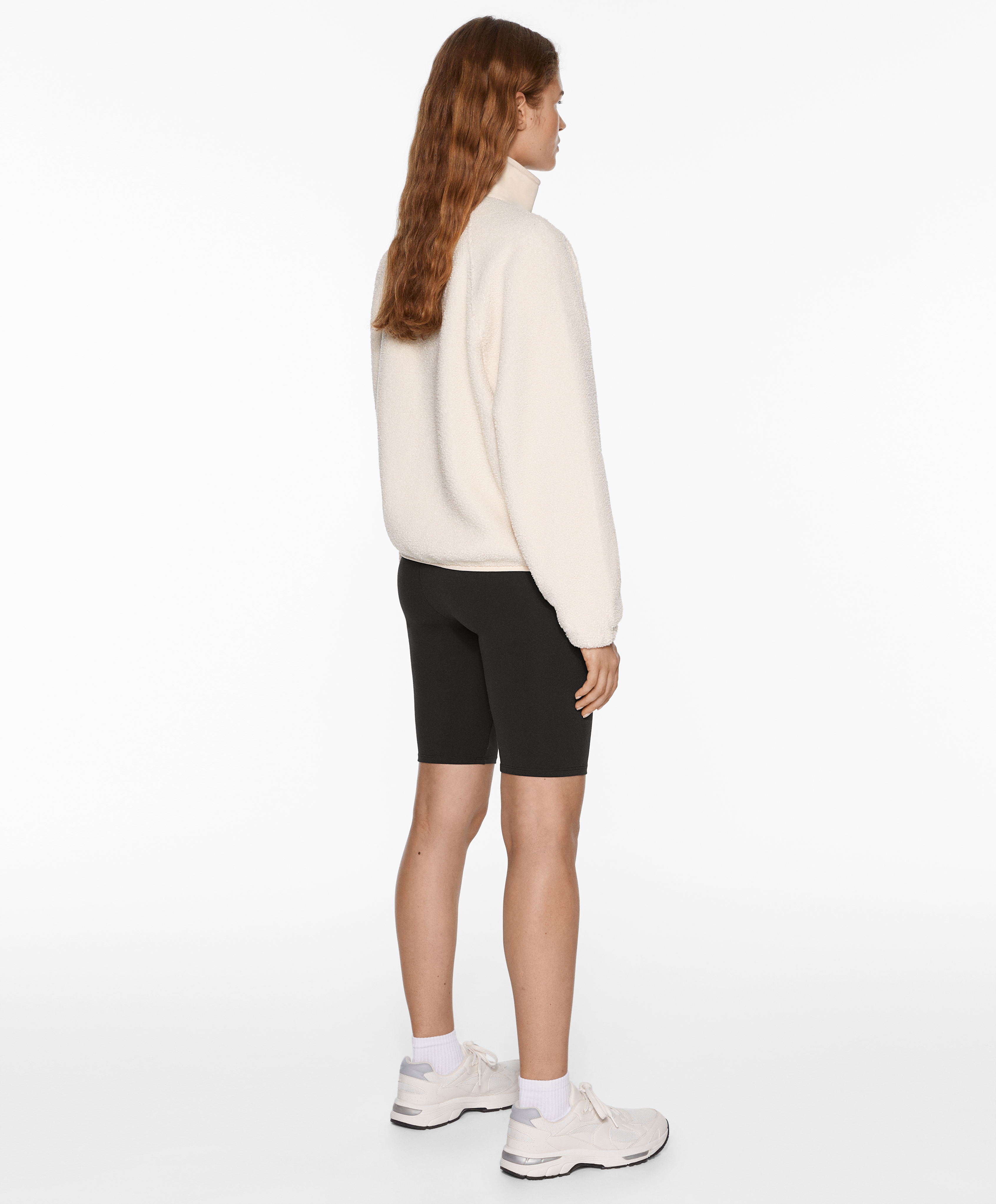 OYSHO Faux-shearling jacket