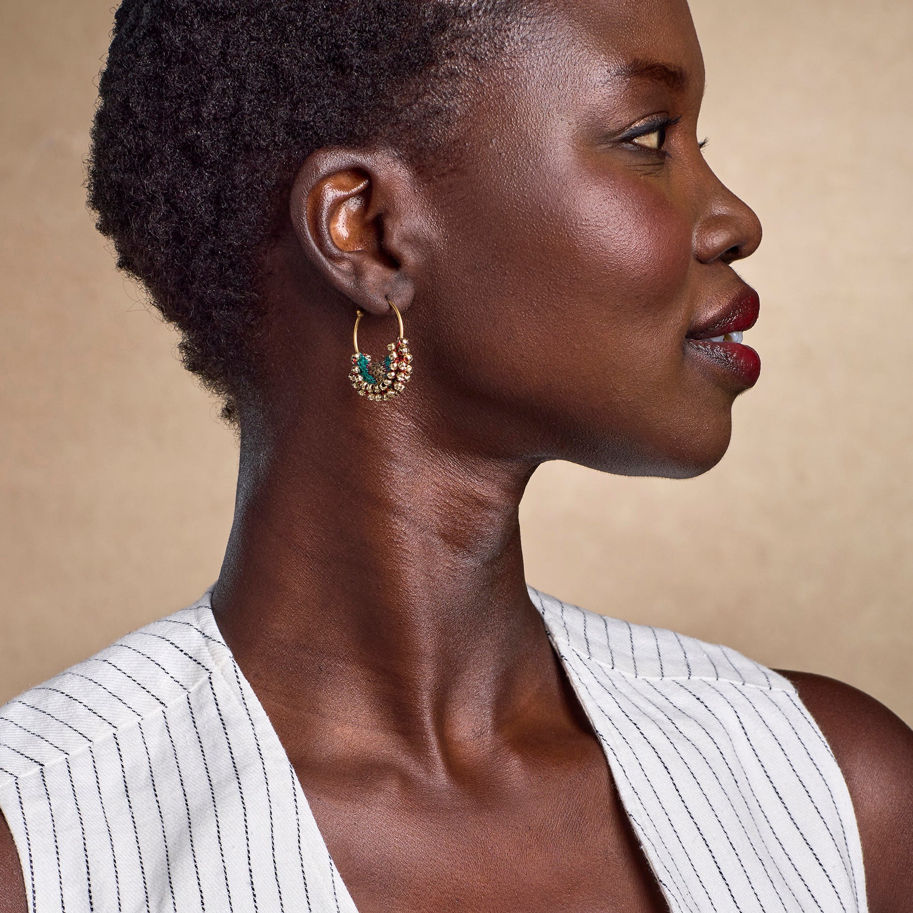 Odile Hoop Earrings - Sundance Living